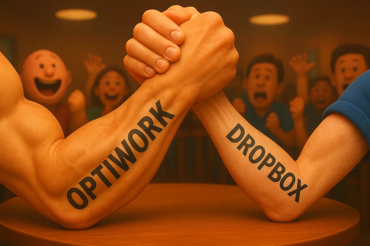 Optidata Work vs Dropbox: qual é a melhor solução em 2025?